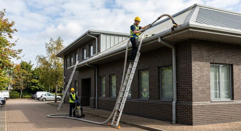 Commercial Gutter Maintenance in Denver County, CO