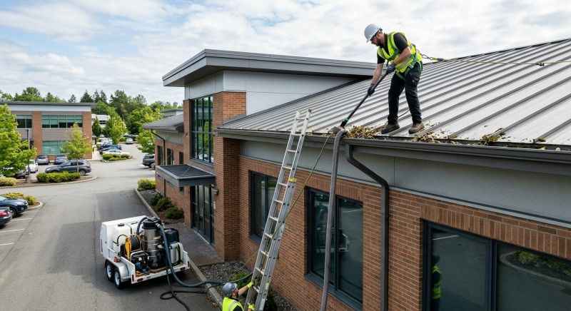 Commercial Gutter Maintenance in Denver County, CO