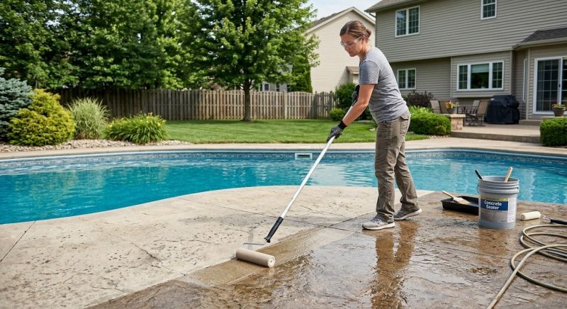 Porch Concrete Sealing in Seattle, WA