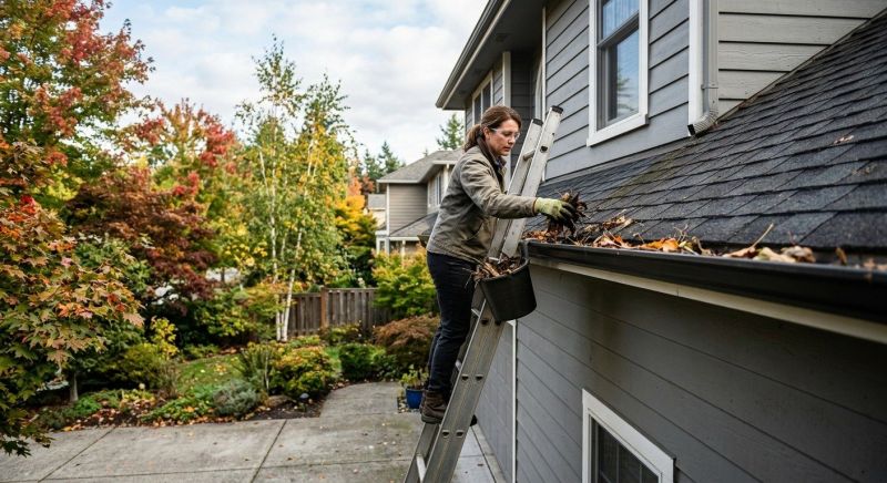 Roof Gutter Cleaning in Fredericksburg, VA