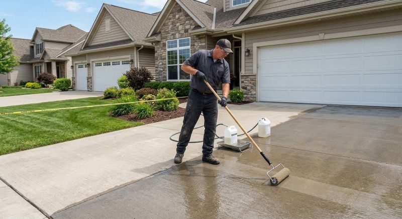 Concrete Driveway Sealing in Tacoma, WA