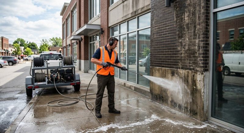 Brick Power Washing